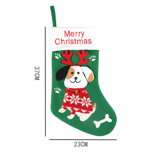 Bolsa de Regalos Navideños con Calcetines Estampados - Image 12