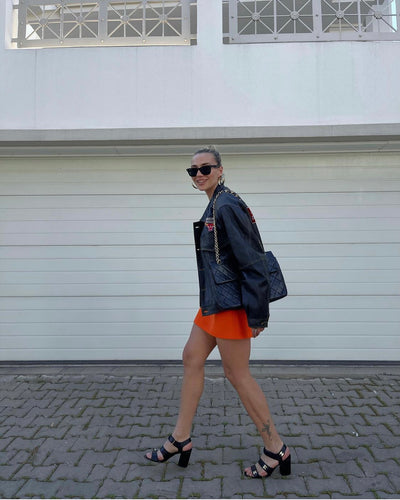 Minifalda Corta de Talle Alto para Mujer - Estilo Verano - Image 8