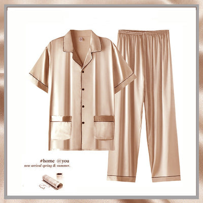 Pijama Corto Ligero para Hombre - Conjunto Cómodo de Verano - Image 2