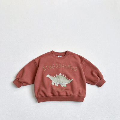 Sudadera Infantil con Dinosaurio de Dibujos Animados Coreano - Image 8