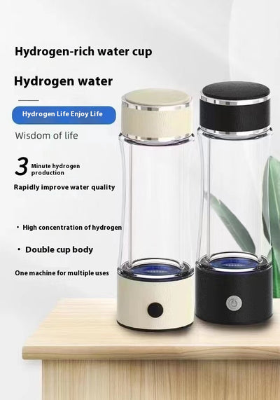 Vaso Generador de Agua Hidrogenada con Electrólisis de Alta Concentración - Image 5
