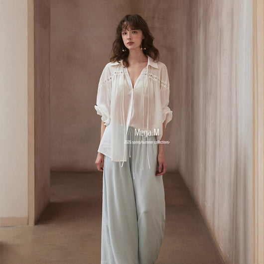 Camisa de Solapa con Diseño Contemporáneo - Image 3