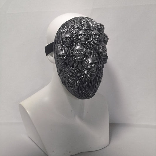 Máscara Calavera Steampunk Terror Apocalíptico - Image 2