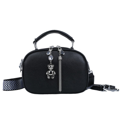 Bolso Cuadrado Pequeño con Costura Decorativa para Mujer - Image 9