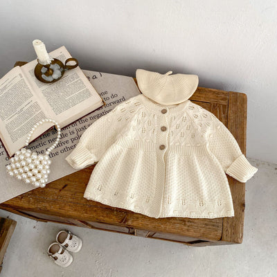 Cardigan Tejido Calado para Bebé y Niños - Image 8