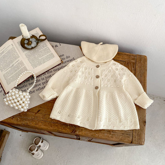Cardigan Tejido Calado para Bebé y Niños - Image 8