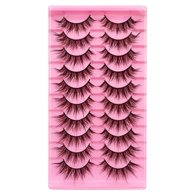10 Pares de Pestañas Postizas Voluminosas con Rizo Natural - Image 5