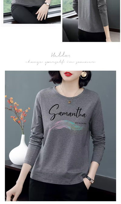 Blusa Casual de Manga Larga para Mujer Madura - Cómoda y Versátil - Image 16