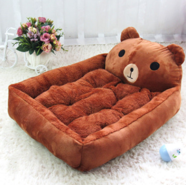 Cama Desmontable y Lavable para Perros Grandes - Nido Teddy Cartoon - Image 3