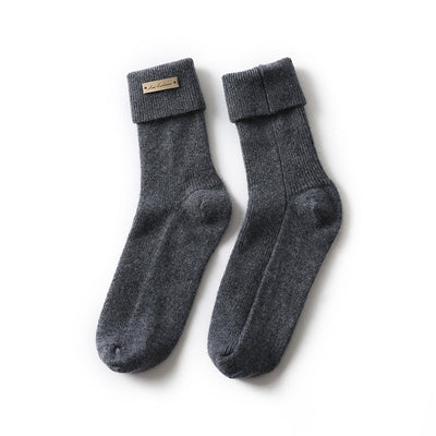 Calcetines de Cachemira 100% Pura - Comodidad Elástica para Otoño e Invierno - Image 6