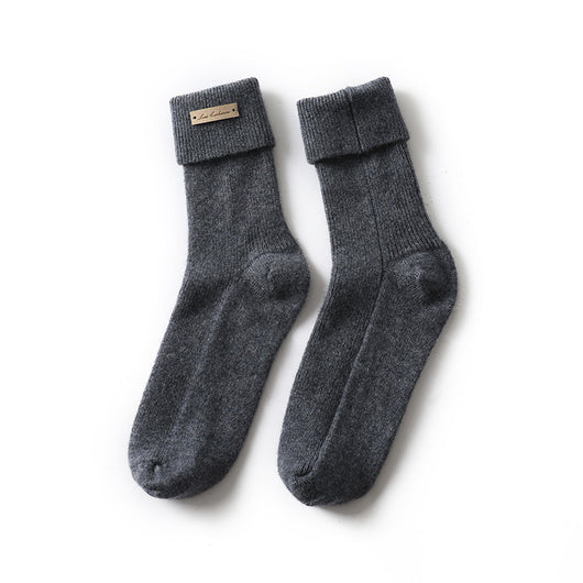 Calcetines de Cachemira 100% Pura - Comodidad Elástica para Otoño e Invierno - Image 6