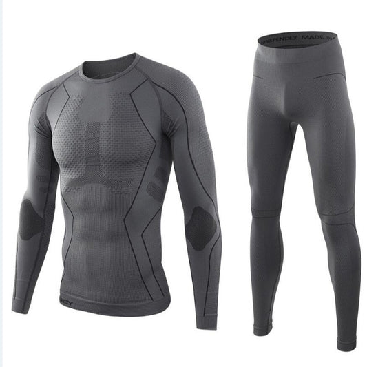 Conjunto de Ropa Térmica para Hombre - Camiseta y Pantalón - Image 2