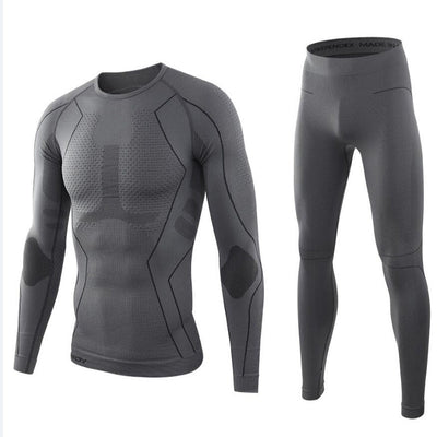 Conjunto de Ropa Térmica para Hombre - Camiseta y Pantalón - Image 2