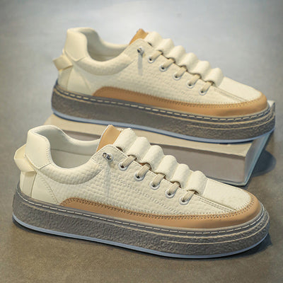 Tenis de Cuero para Skateboard con Plataforma - Estilo Casual Deportivo - Image 8
