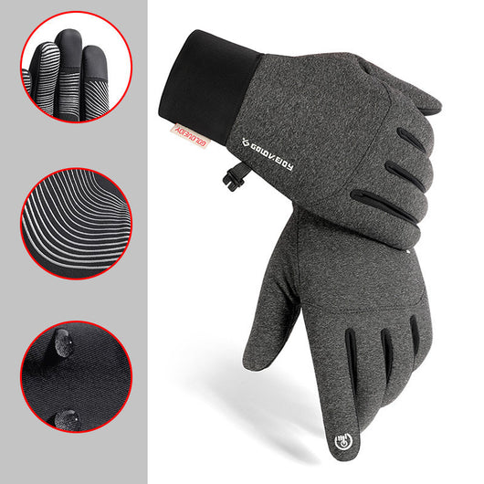Guantes Deportivos Impermeables con Pantalla Táctil para Ciclismo y Esquí - Image 10