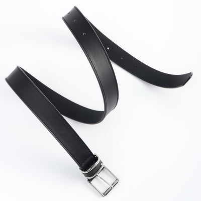 Cinturón Unisex Casual Retro con Hebilla Cuadrada Plateada - Image 18