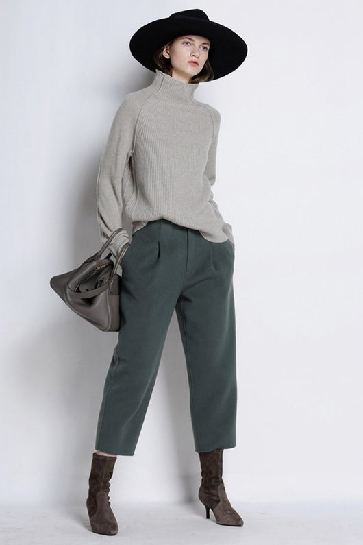 Suéter de Cuello Alto en Cashmere para Mujer - Image 14