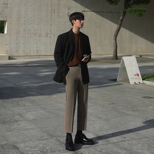 Pantalón de Traje Ajustado Casual Elegante - Image 6