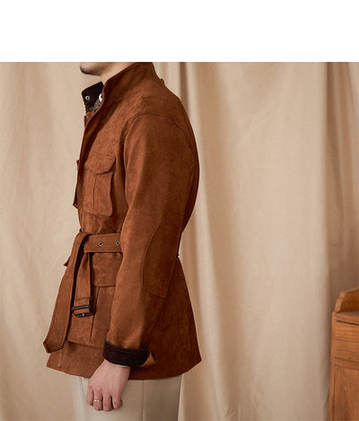 Chaqueta Vintage de Gamuza para Hombre - Casual y Profesional - Image 10