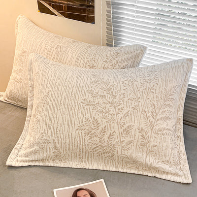 Fundas de Almohada en Terciopelo de Leche Extra Grueso - Image 21