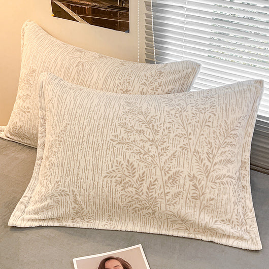 Fundas de Almohada en Terciopelo de Leche Extra Grueso - Image 21