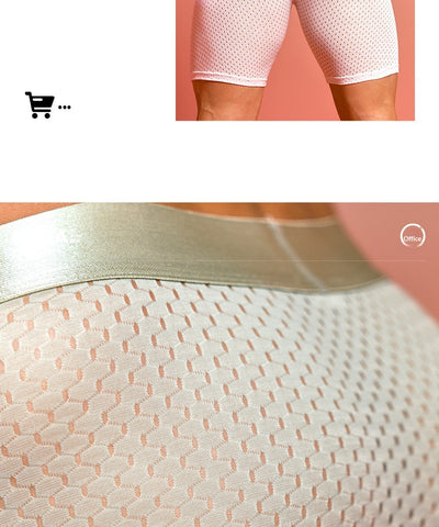 Calzoncillos Deportivos de Seda Helada con Largo Extendido para Hombre - Image 16