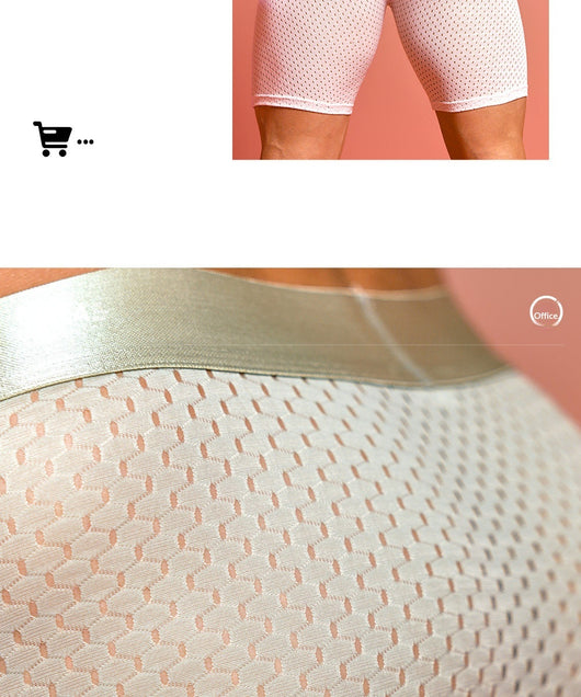Calzoncillos Deportivos de Seda Helada con Largo Extendido para Hombre - Image 16