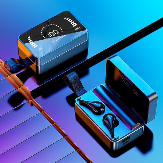 Auriculares Deportivos Inalámbricos TWS Bluetooth con Espejo - Image 7