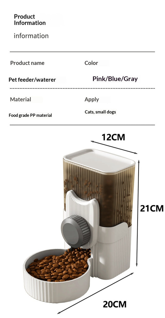 Fuente de Agua Colgante para Gatos y Comedero Automático para Perros - Image 12