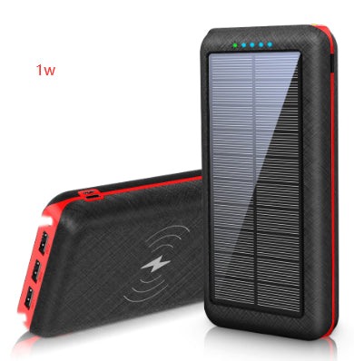 Cargador Solar Inalámbrico Qi Portátil con 3 Puertos USB - Compatible con iPhone, Samsung y Xiaomi - Image 15