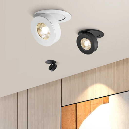 Foco LED Empotrable Plegable