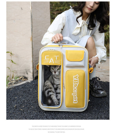 Mochila Transportín para Gatos - Diseño Versátil Todo Clima - Image 18