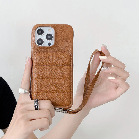 Funda Protectora de Cuero con Cartera para Teléfono - Image 8