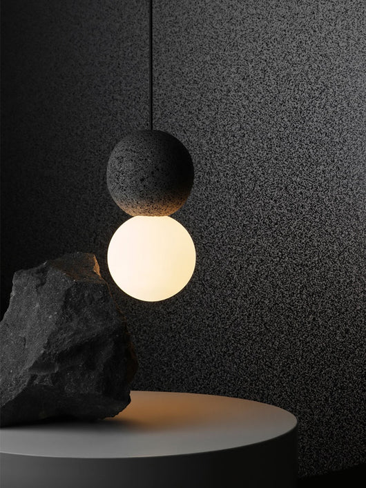 Lámpara Colgante Nórdica Decorativa de Terrazzo para Restaurantes y Cafés - Image 21