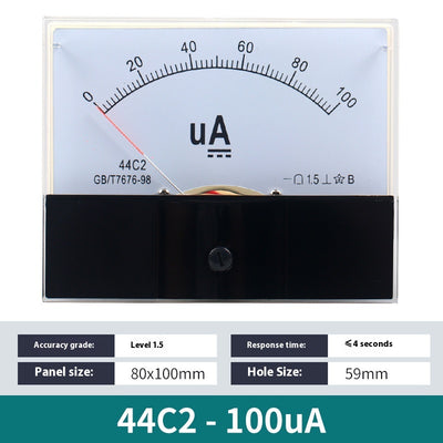 Amperímetro DC Analógico 44C2 - Medidor de Corriente de Precisión - Image 19
