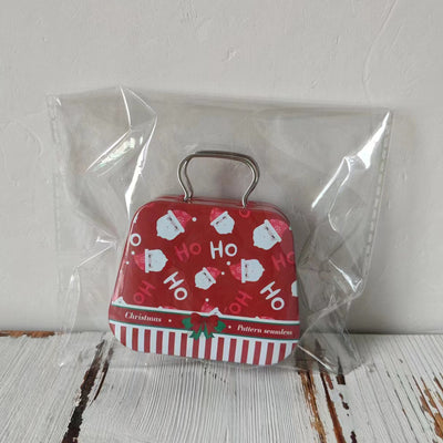 Caja de Dulces Navideña en Hojalata Estilo Bolso - Image 29