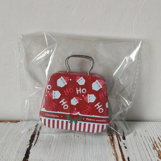 Caja de Dulces Navideña en Hojalata Estilo Bolso - Image 29
