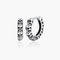 Cool Dark Department Personality Earrings Female Plateado