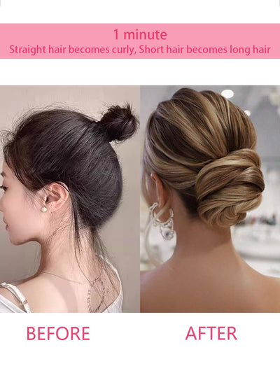 Extensión de Cabello Fluido con Banda Elástica y Efecto Natural - Image 23