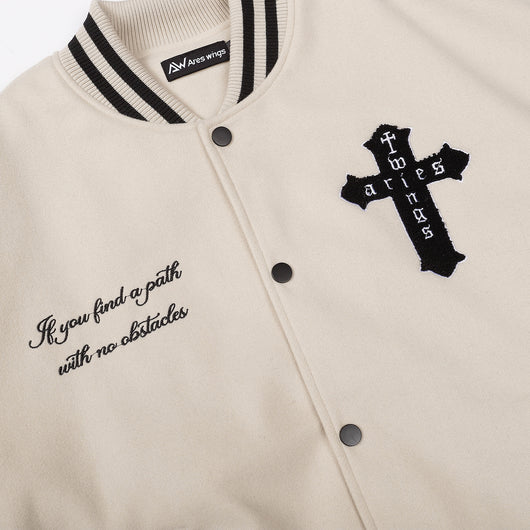 Jersey de Béisbol con Bordado de Letras Cruzadas - Image 16