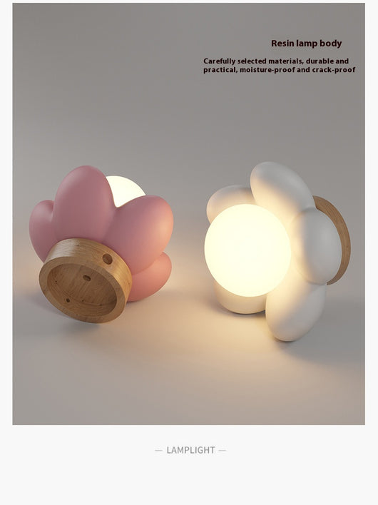 Lámpara de Pared Infantil Flor - Luz Moderna Estilo Crema para Dormitorio - Image 8