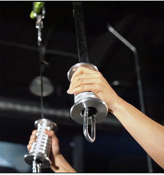 Extensor de Pecho y Brazos con Agarre de Cuerda para Entrenamiento Funcional - Image 3