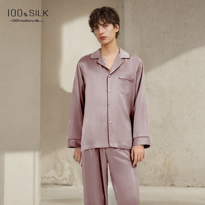 Pijamas de Seda Pesada Mumi para Hombre - Image 15