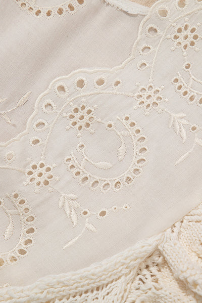 Chaleco Calado Tejido en Colores Sólidos para Mujer - Image 9