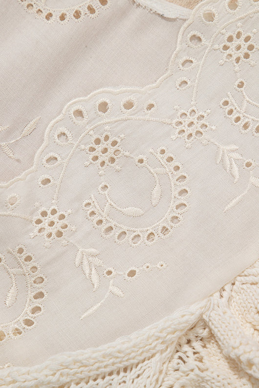 Chaleco Calado Tejido en Colores Sólidos para Mujer - Image 9