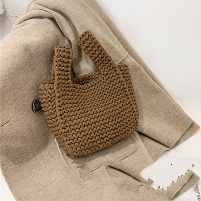 Bolsa de Muñeca Tejida a Mano Estilo Japonés