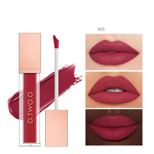 Brillo Labial Mate Terciopelo 18 Colores - Fórmula Larga Duración Anti-transferencia - Image 37