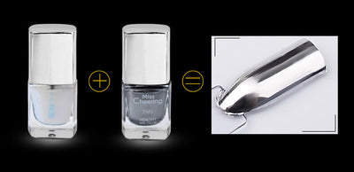 Base Coat Espejo Plateado - Tratamiento Profesional para Uñas - Image 14