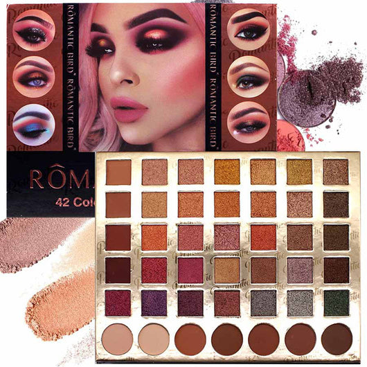 Paleta de Sombras 42 Colores Tierra Melocotón Mate Perlado - Image 9