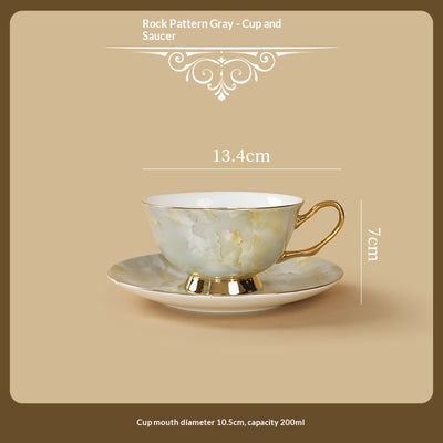 Juego de Taza y Plato de Cerámica Premium con Diseño Impreso - Image 9